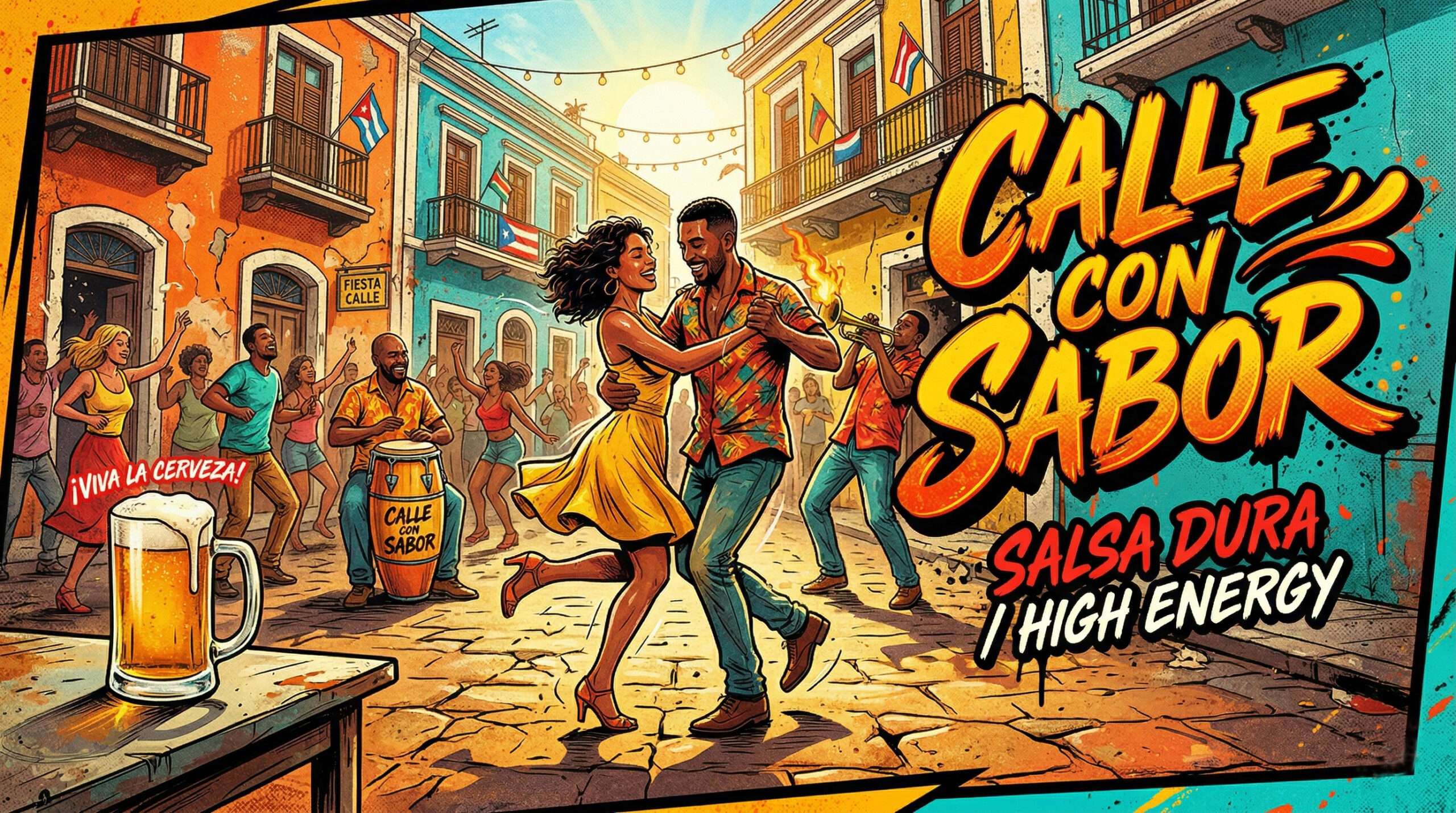 Latino Party Musik für heiße Tage: Viva la Cerveza ist dein Sommer Hit Salsa – Hitze, Bier und Party im perfekten Soundtrack.